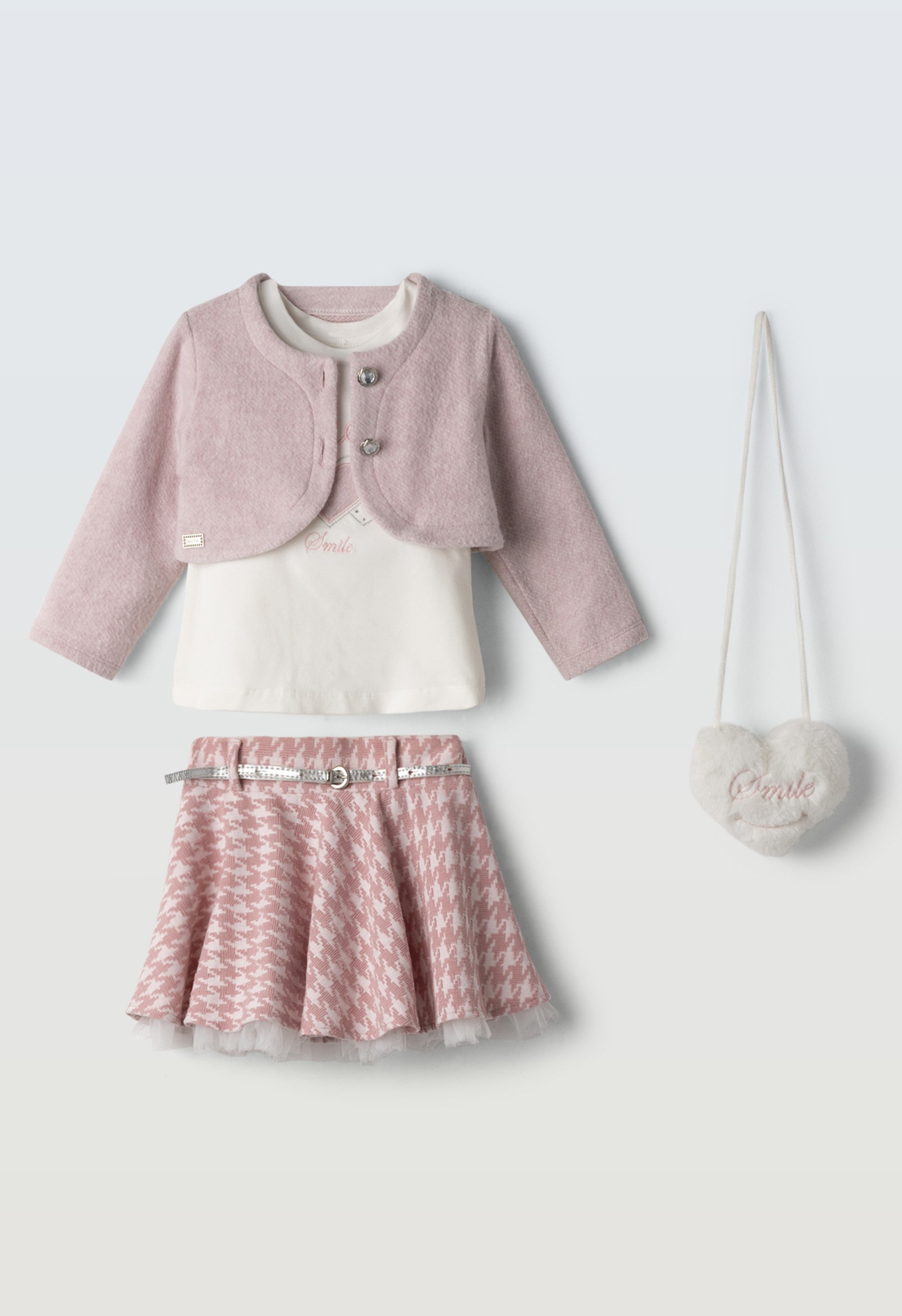 Σετ φούστα σακάκι με τσαντάκι - ΡOZ 4Y