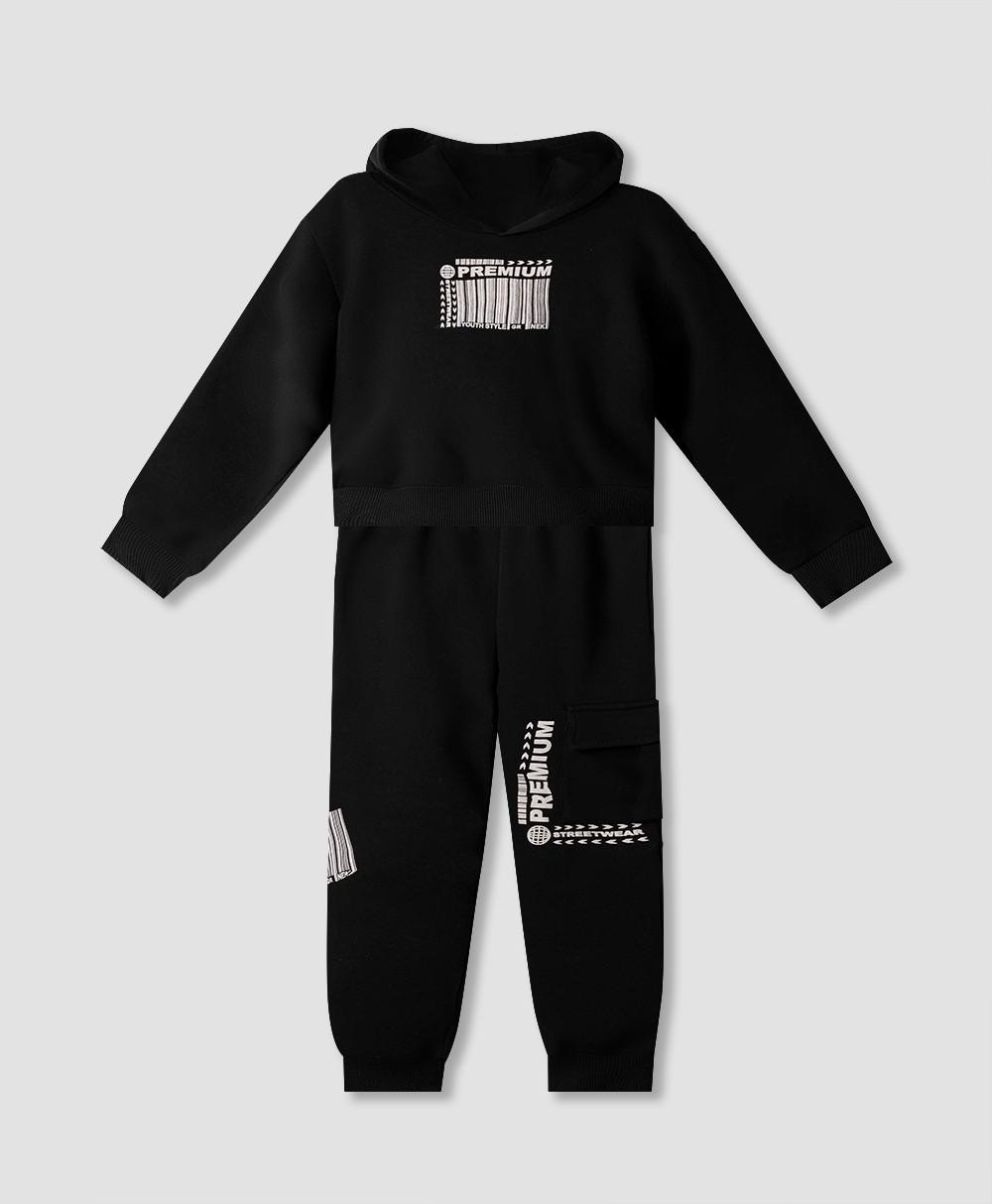 Σετ φόρμα - ΜΑΥΡΟ 16Y