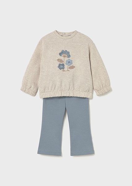 Σετ κολάν φούτερ - ΓΑΛΑΖΙΟ 12M