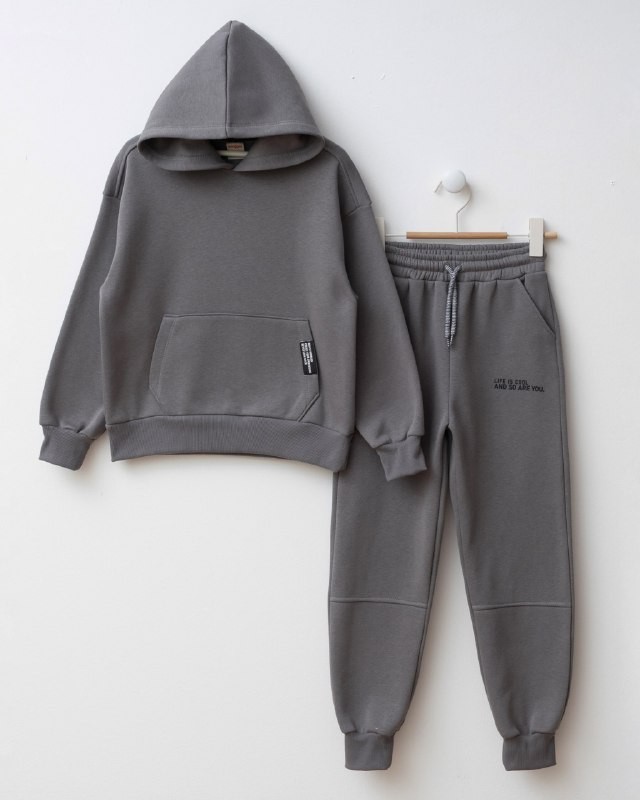 Σετ φόρμα - ΑΝΘΡΑΚΙ 7Y