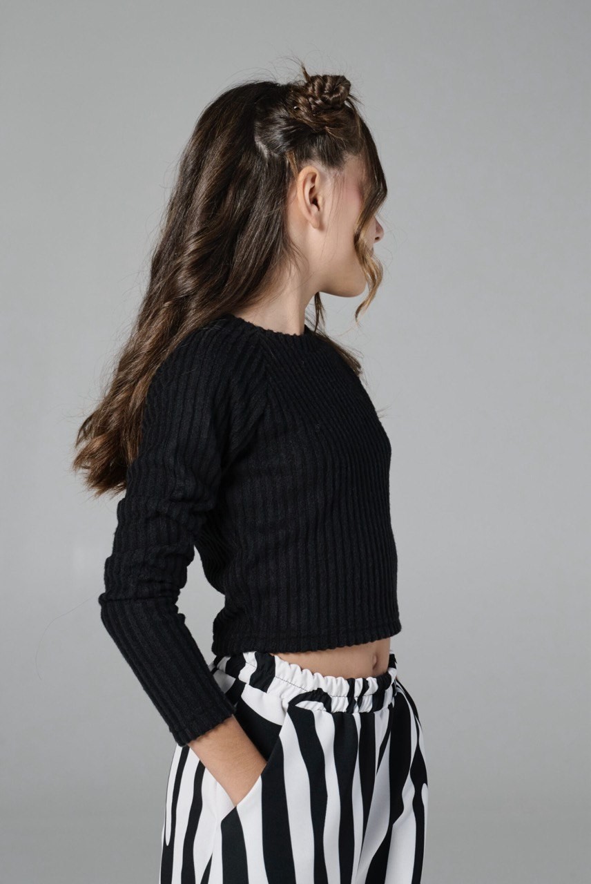 Μπλούζα διάταξη - ΜΑΥΡΟ 10Y