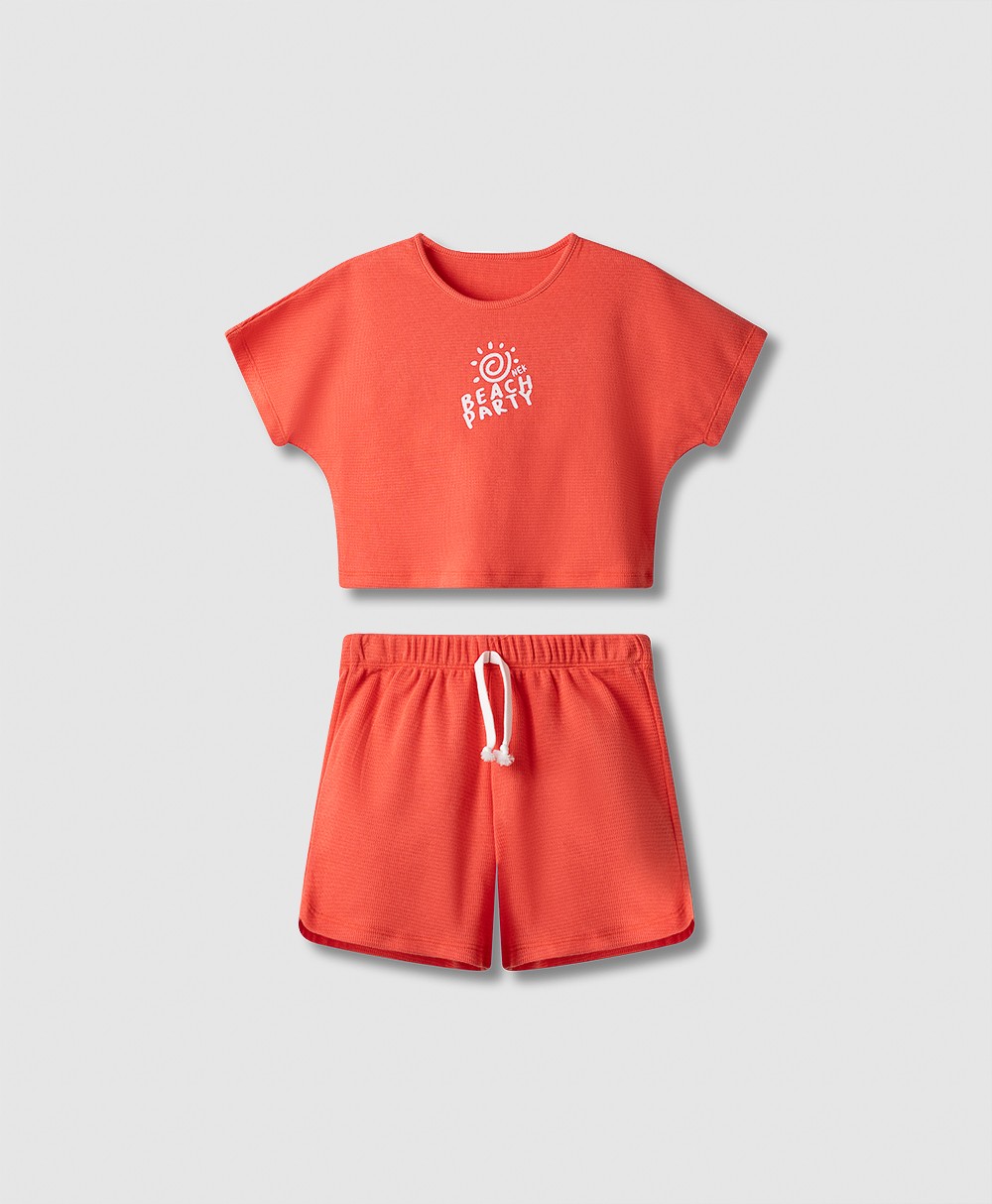 Σετ σορτς - ΚΟΡΑΛΙ 6Y