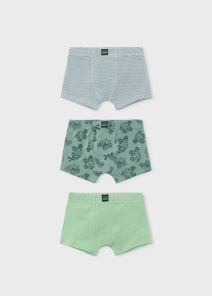 Σετ 3 μποξερς - ΠΡΑΣΙΝΟ 6Y
