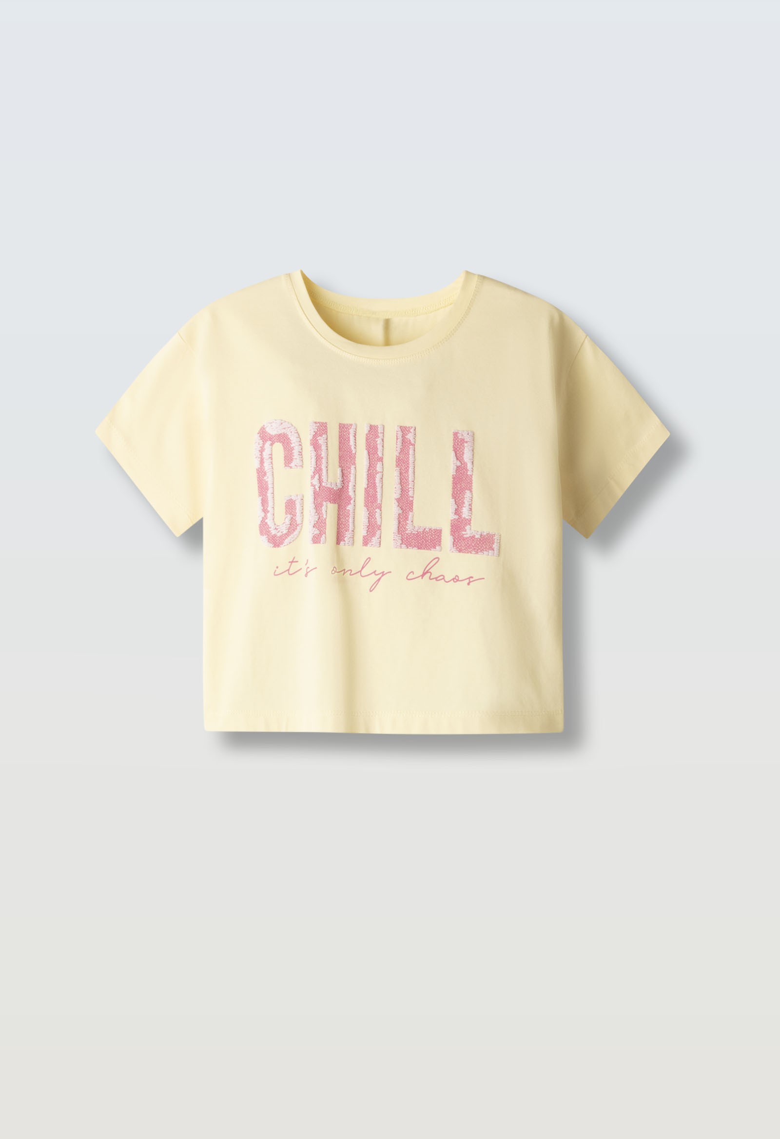 Μπλούζα crop-top - ΚΙΤΡΙΝΟ 14Y