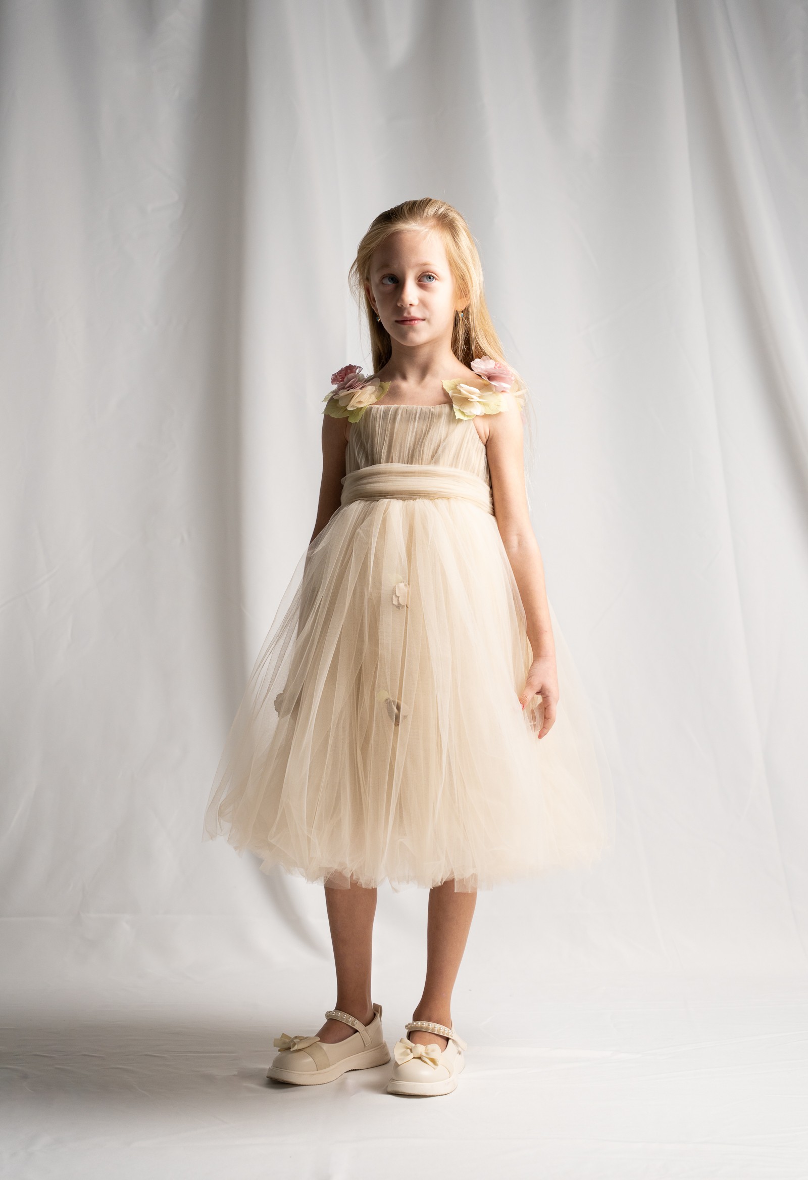 Φόρεμα τούλινο με στέκα - ΣΑΜΠΑΝΙΖΕ 2Y