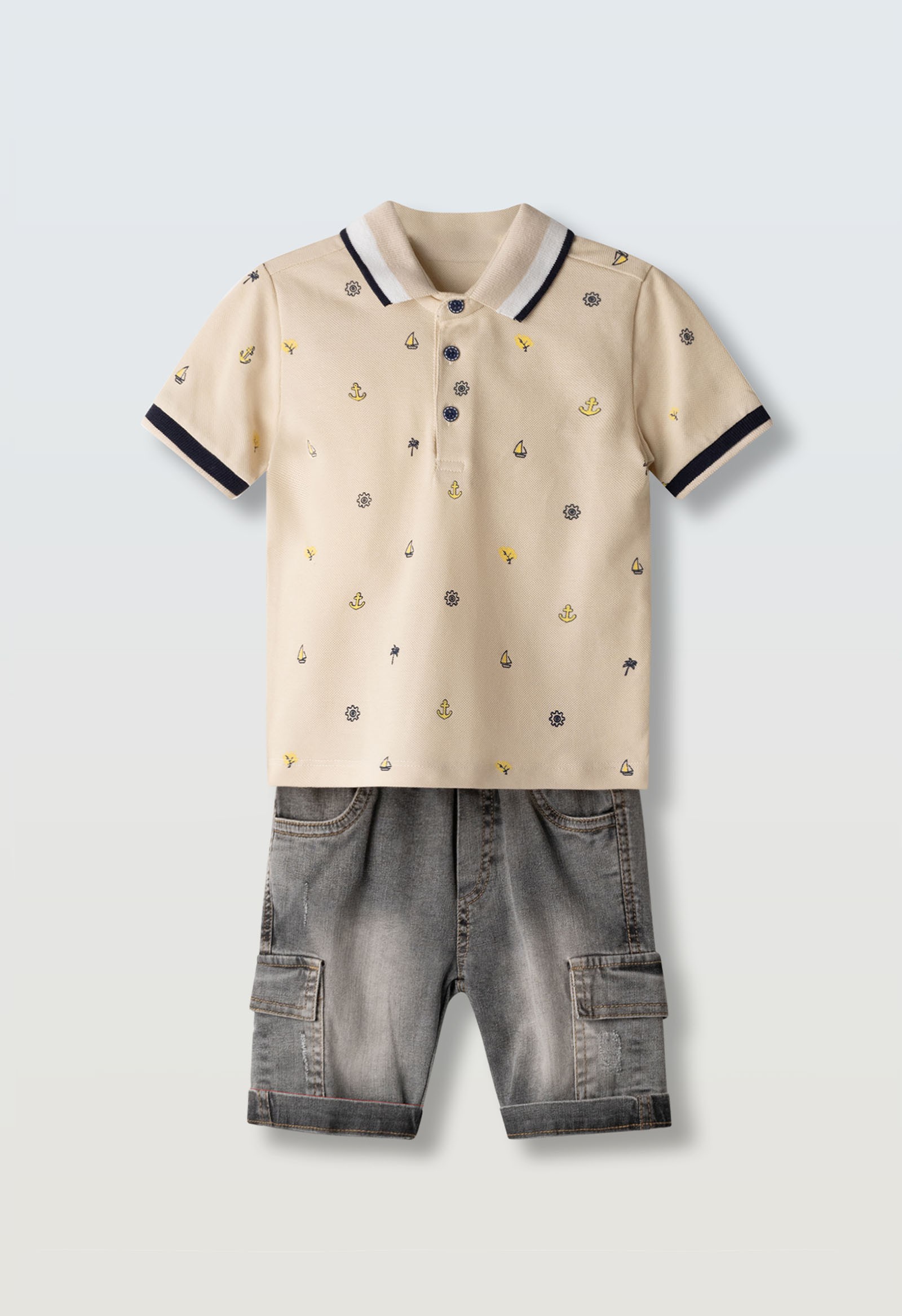 Σετ βερμούδα τζιν - ΜΠΕΖ 5Y