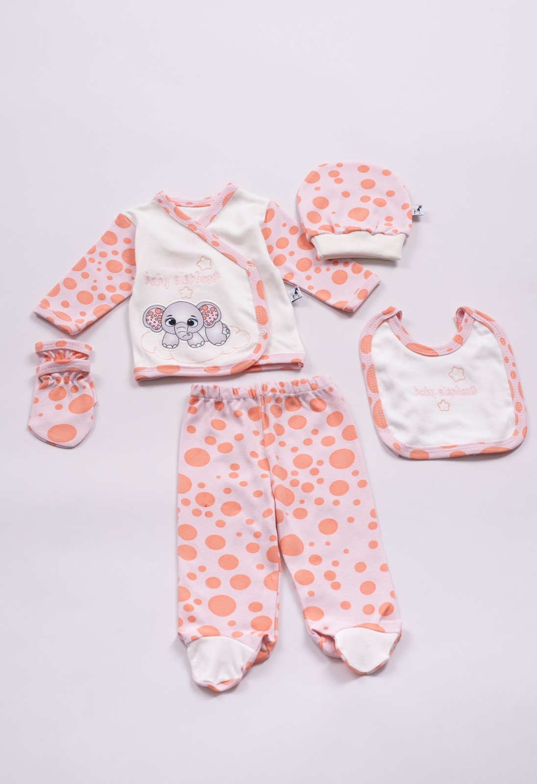 Σετ 5 τμχ. βρεφικό - ΣΟΜΟΝ 1M-3M