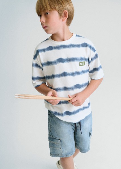 Βερμούδα denim cargo - ΤΖΙΝ 10Y