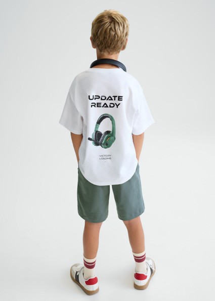 Σετ μακό στάμπα πίσω - ΠΡΑΣΙΝΟ 18Y