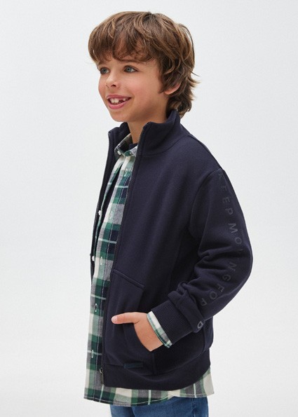 Ζακέτα αμπιγιέ - ΝΑΥΤΙΚΟ ΜΠΛΕ 16Y