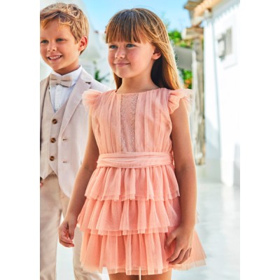 Pleated tulle dress - ΡΟZ 8Y