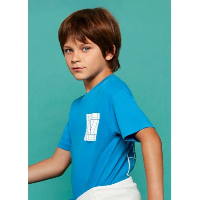 Short-sleeved blouse anyone - TURQUOISE 14Y