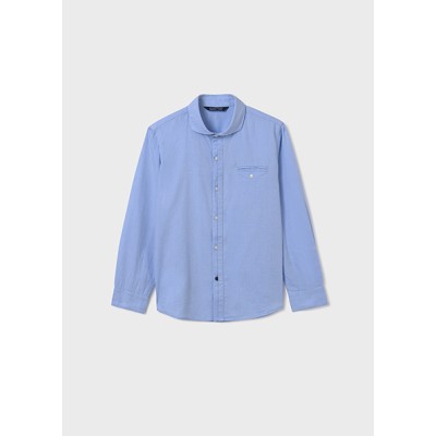 Abigail long sleeve shirt - BLUE 8Y
