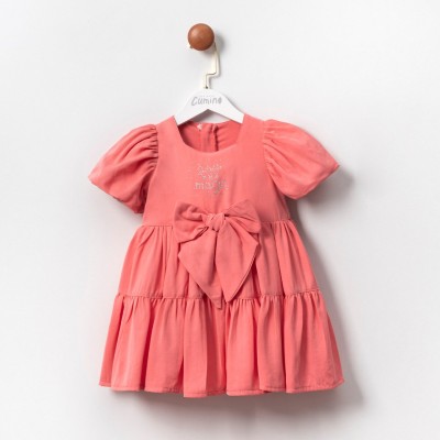 Dress with sleeves - SALMON 5Y
