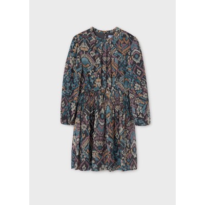 Printed dress - GREY 12Y
