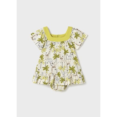 Dress with shorts - PISTACHIO 9M