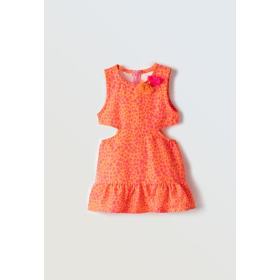 Dress - ORANGE 4Y