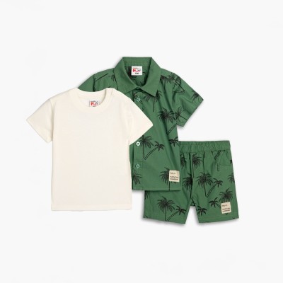Set of 3 with shorts - GREEN 5Y