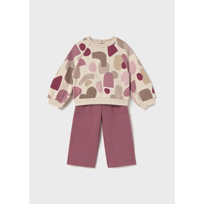 Printed sweatshirt jumpsuit - POZ 12M
