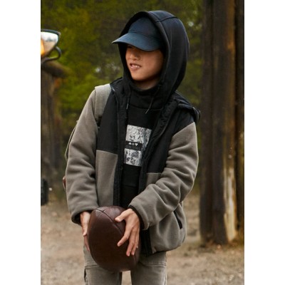 Reversible jacket - GREY 18Y