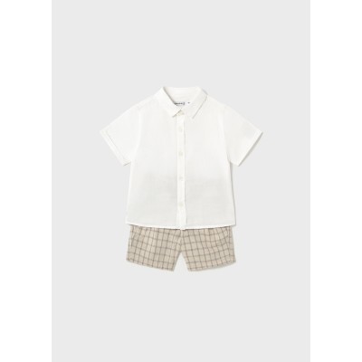 Bermuda shorts set - WHITE 12M