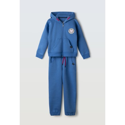Jumpsuit with cardigan set - ROYAL 12Y