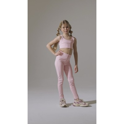 Pink top and leggings set - РОZ 8Y