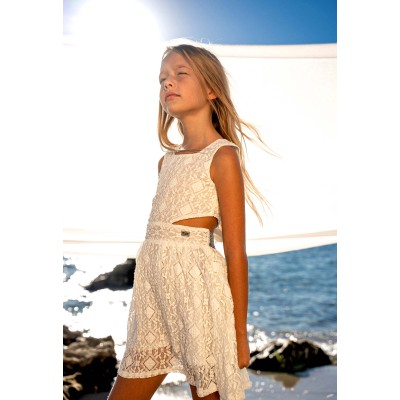 Dress - CREAM 6Y