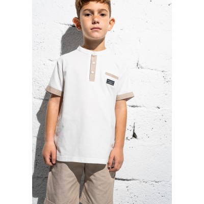 Bermuda shorts set - WHITE 14Y