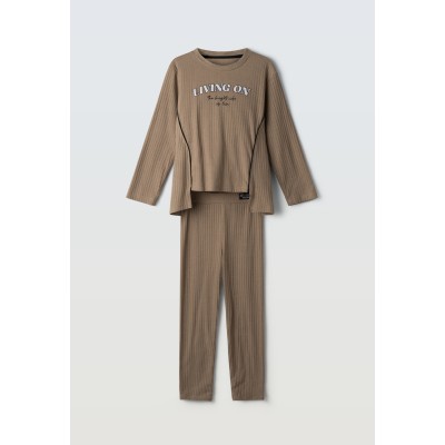 Leggings set - CAMEL 10Y