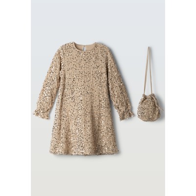 Sequin dress - GOLD 12Y