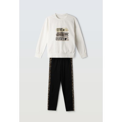Leggings set - CREAM 6Y