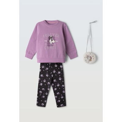 Leggings set - LILAC 4Y