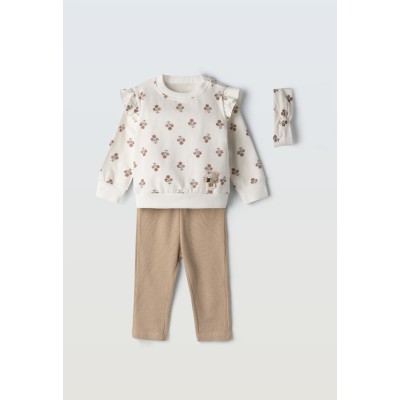 Leggings set - WHITE 12M