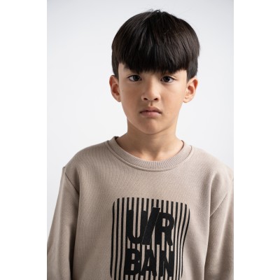Sweatshirt - khaki 6Y