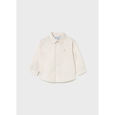 Basic long sleeve shirt - BEIGE 12M