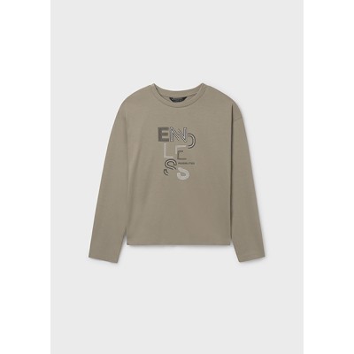 Basic long-sleeved blouse - ICE 16Y