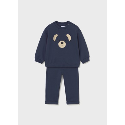 Long pants set - BLUE 12M