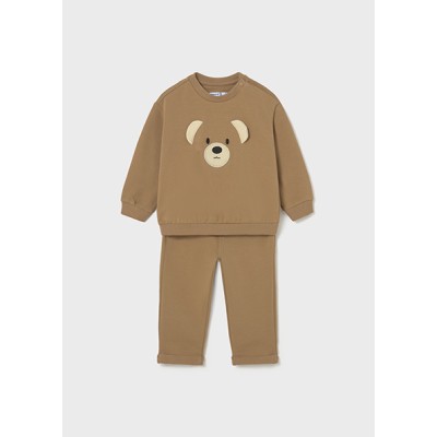 Long pants set - BROWN 6M