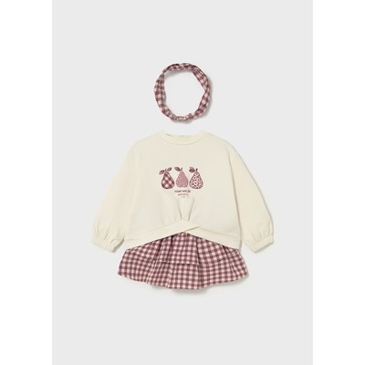 Skirt set with headband - POZ 12M