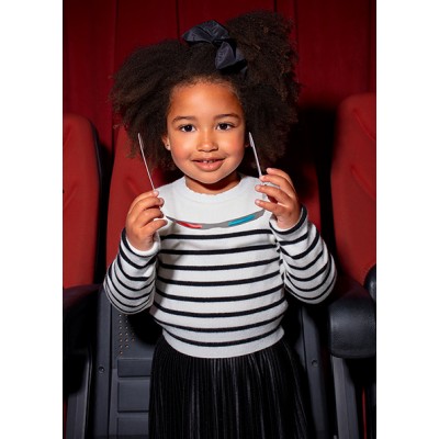 Striped knitted top - MAKIATO 4Y