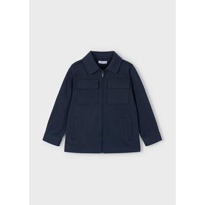 Interlock shirt - NAVY BLUE 4Y