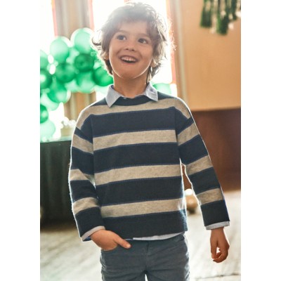 Striped jersey - BLUE 5Y
