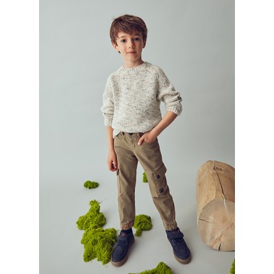 Cargo pants - CAMEL 8Y