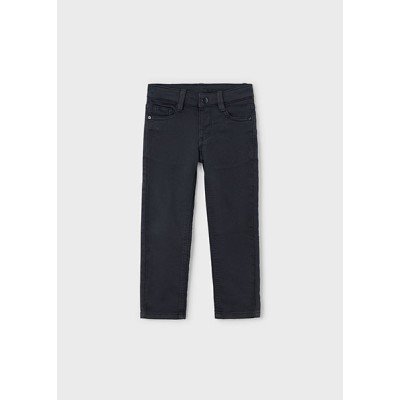 Soft 5-pocket regular pants - GREY 4Y