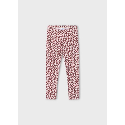 Printed leggings - BEIGE 8Y