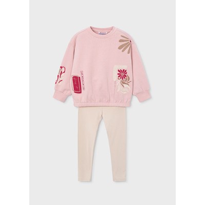 Leggings and sweatshirt set - POZ 4Y