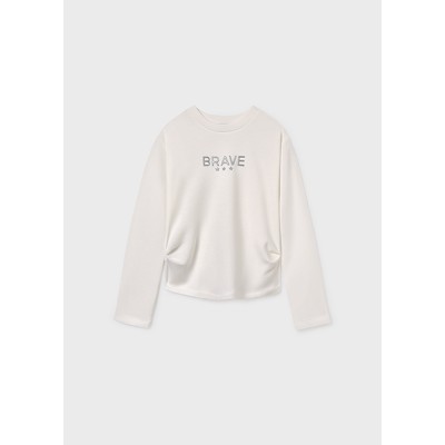 Brave sweatshirt - CREAM 10Y