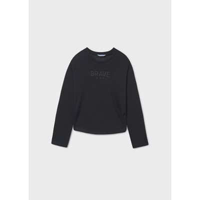 Brave sweatshirt - BLACK 12Y