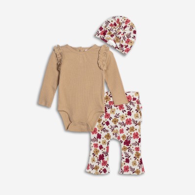 Set of 3 with bodysuit - CAMEL 9M